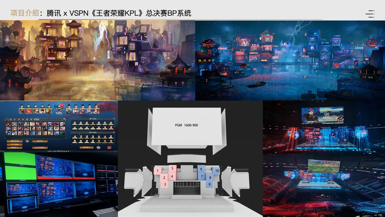 王者荣耀 KPL BP 系统画面